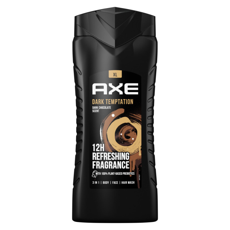Axe Showergel Dark Temptation 3 in 1 (400 ml)