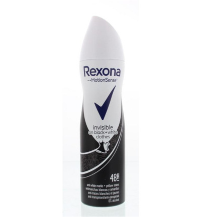Rexona Deodorant spray invisible blac (150 ml)
