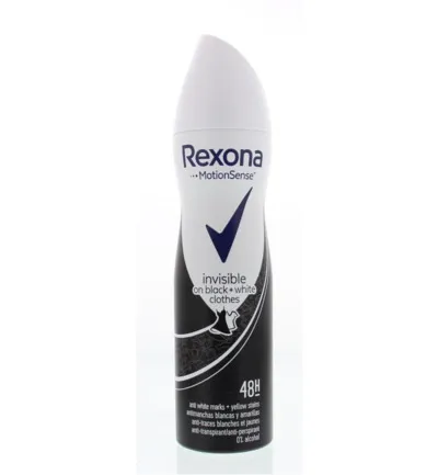Rexona Deodorant spray invisible blac (150 ml)
