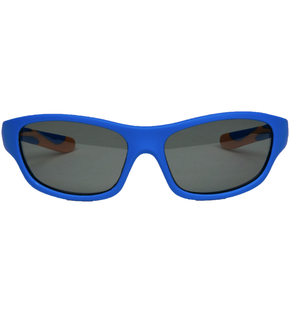 Melleson Zonnebril junior 3 - 8 jaar blauw oranje (1 stuk)