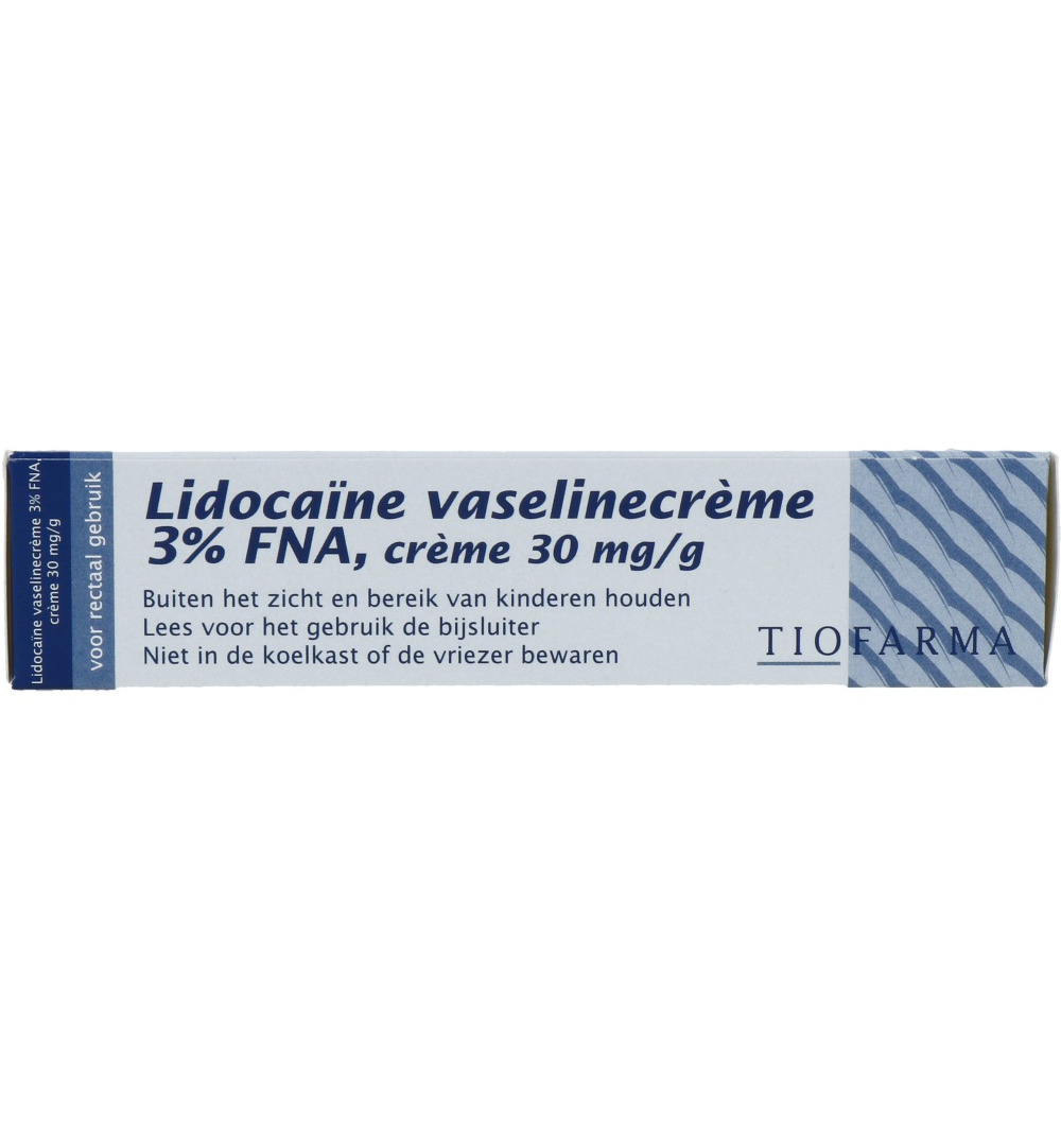Diversen Lidocaine Vaselinecreme 3% (30 gr)