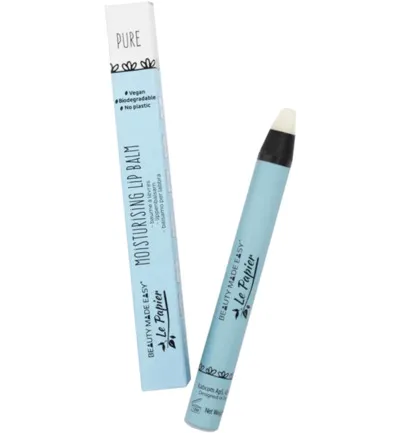 Beauty Made Easy Le papier moisturizing lipbalm pure (6 gr)