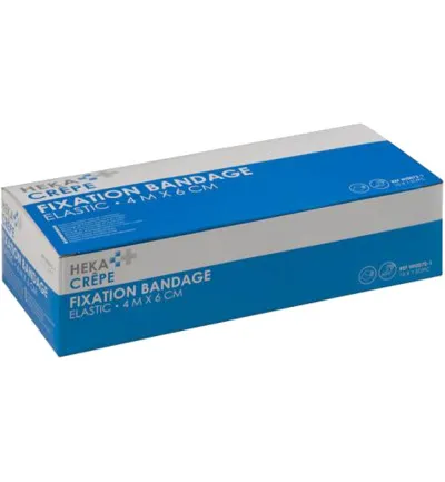 Heka Crepe windsel 4m x 6 cm (10 stuks)