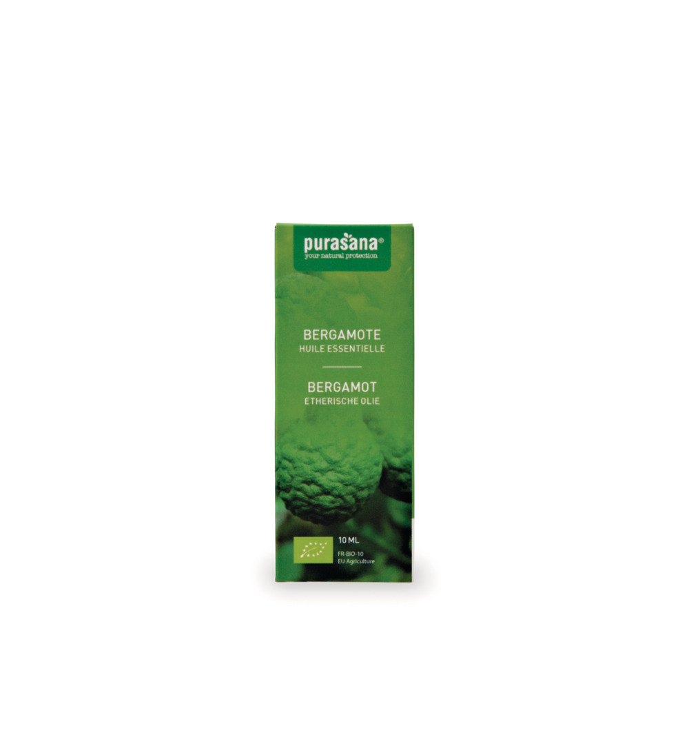 Purasana Bergamot olie bio (10 ml)