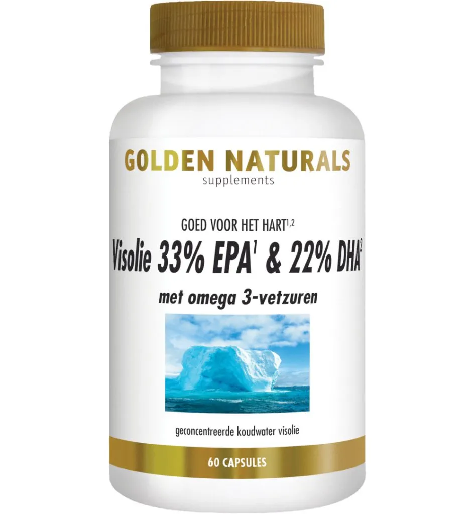 Golden Naturals Visolie 33% Epa 22% Dha (60 Softgels)