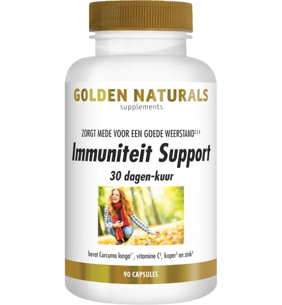 Golden Naturals Immuniteit support (90 vega capsules)