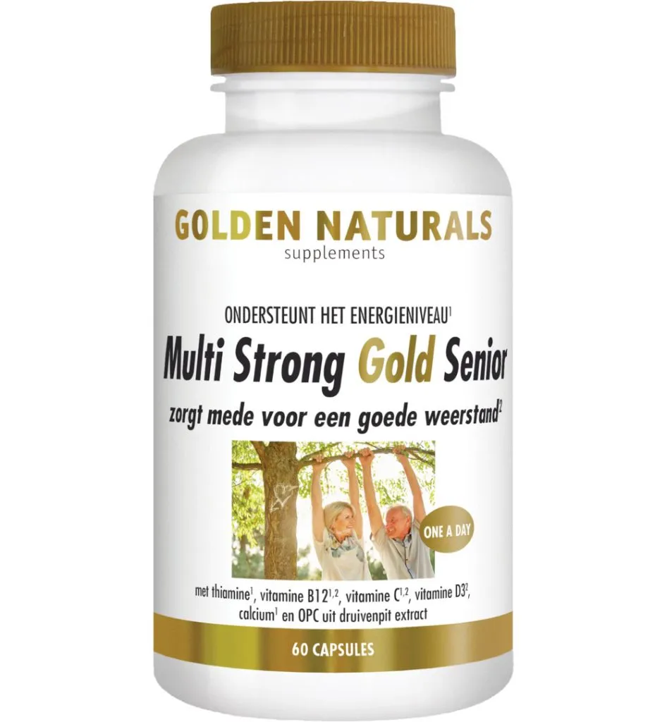 Golden Naturals Multi strong gold senior (60 capsules)