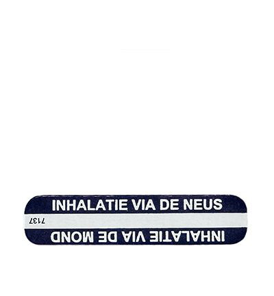Spruyt Hillen Sticker inhalatie neus/mond (1000 stuks)