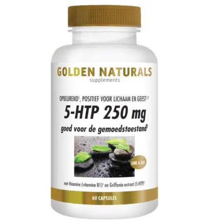 Golden Naturals 5-Htp 250 Mg (60 vega capsules)