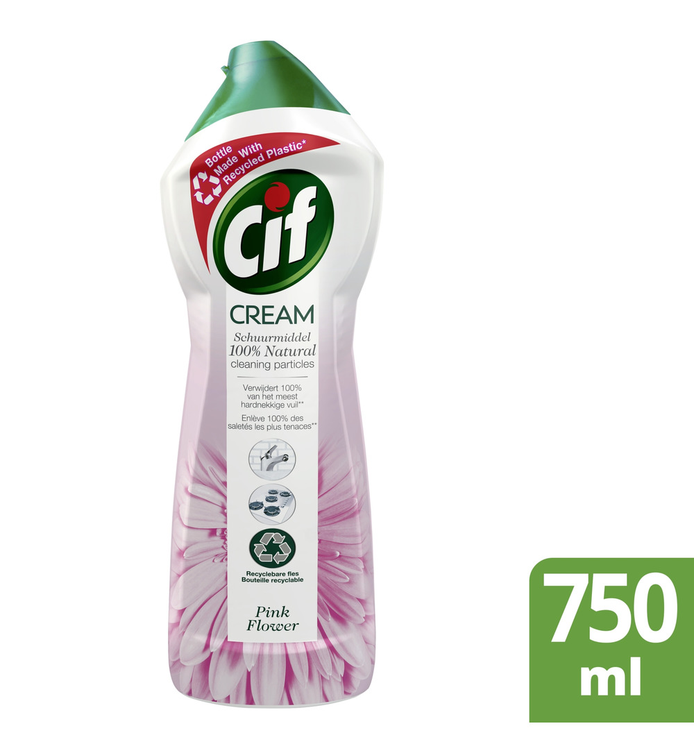 Cif Cream pink flower (750 ml) - image 5