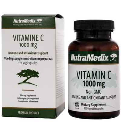 Nutramedix Vitamine C 1000 Mg Non-Gmo (120 capsules)