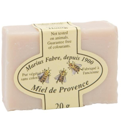 Marius Fabre Gastenzeepje honing (20 gr)