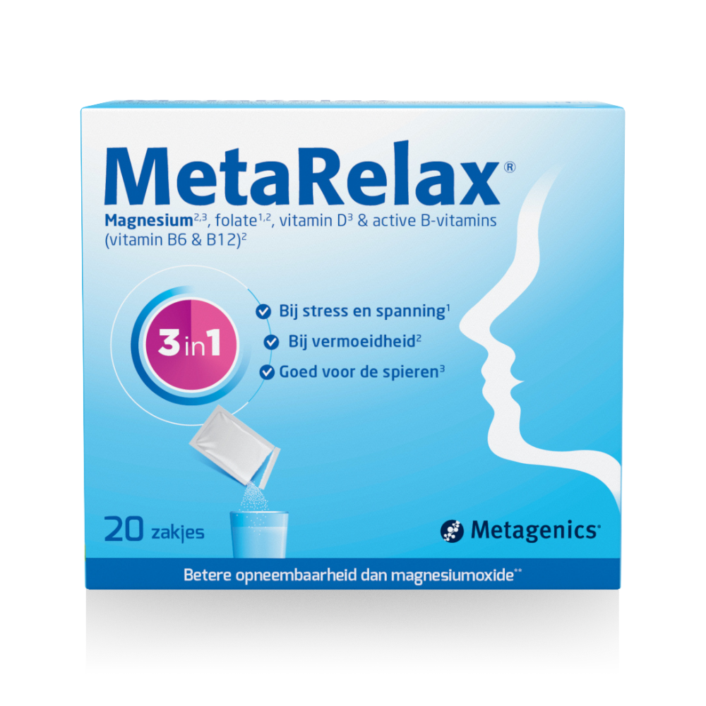 Metagenics MetaRelax (20 zakjes)