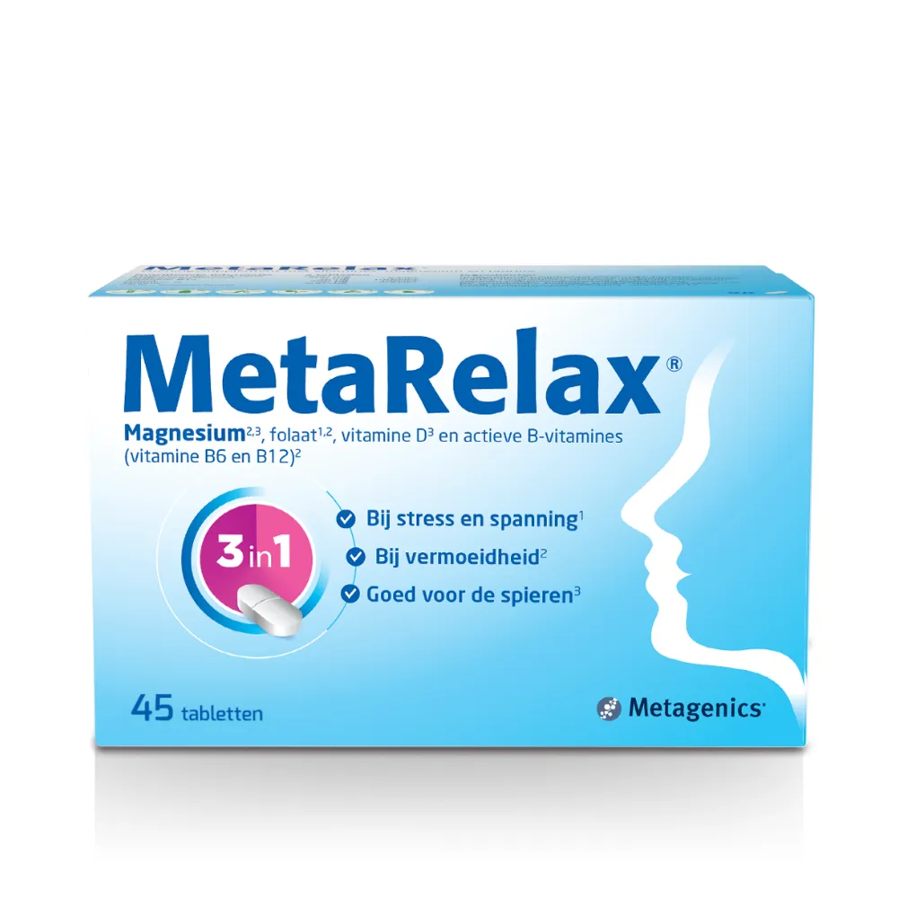 Metagenics MetaRelax (45 tabletten)