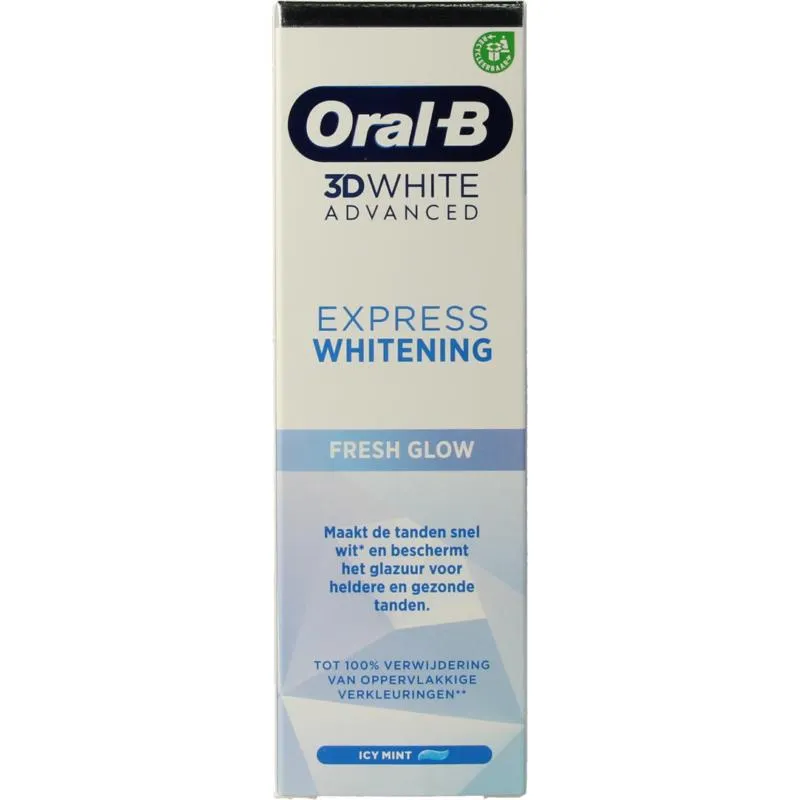 Oral B 3D white advanced expres fresh whitening tandpasta (75 ml)