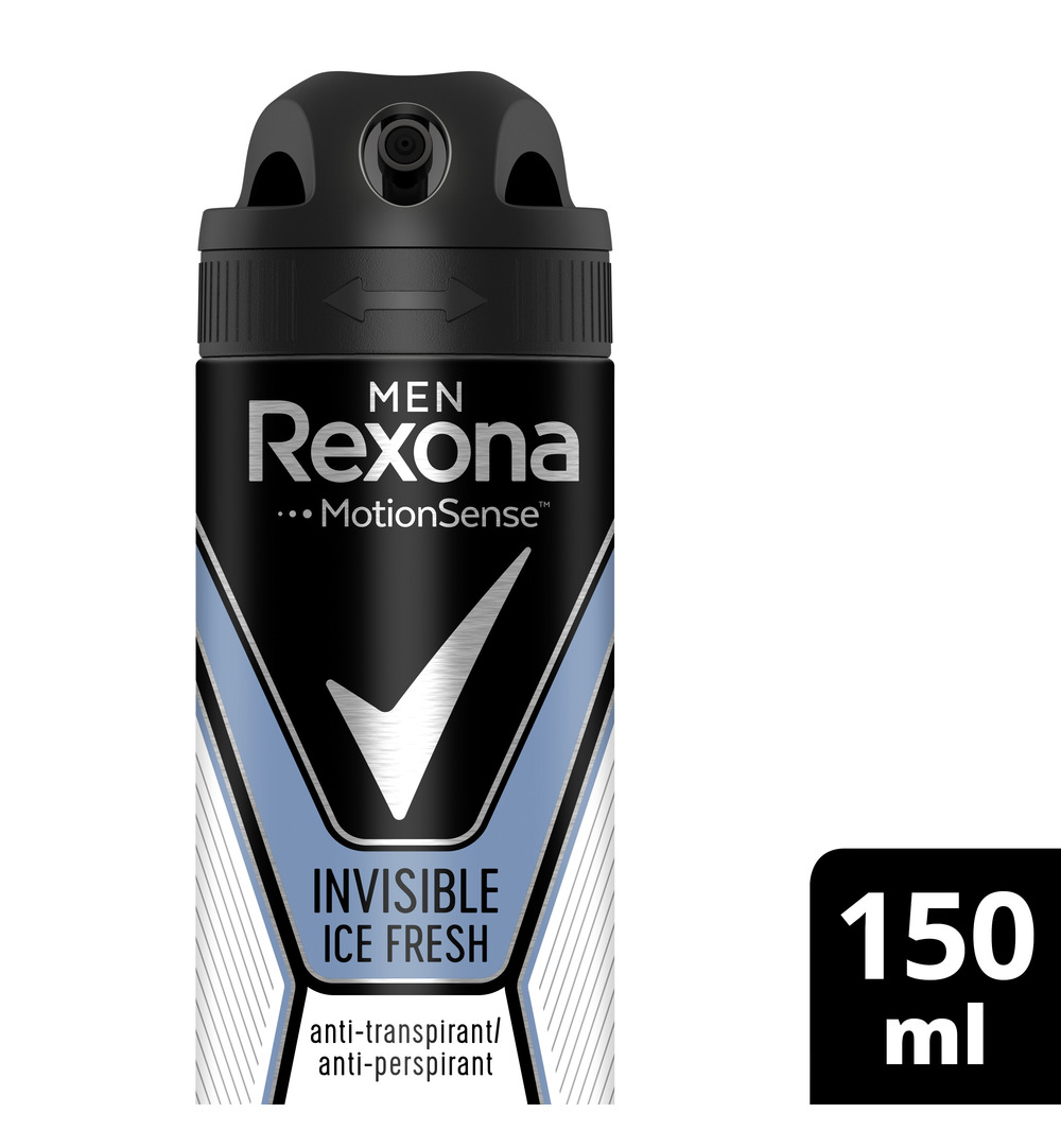 Rexona Men deodorant spray invisible ice (150 ml)