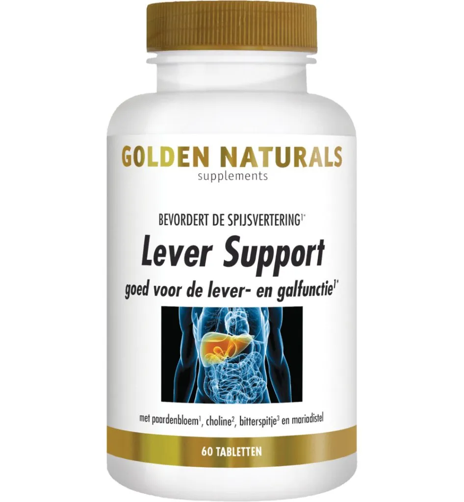 Golden Naturals Lever Support (60 tabletten)