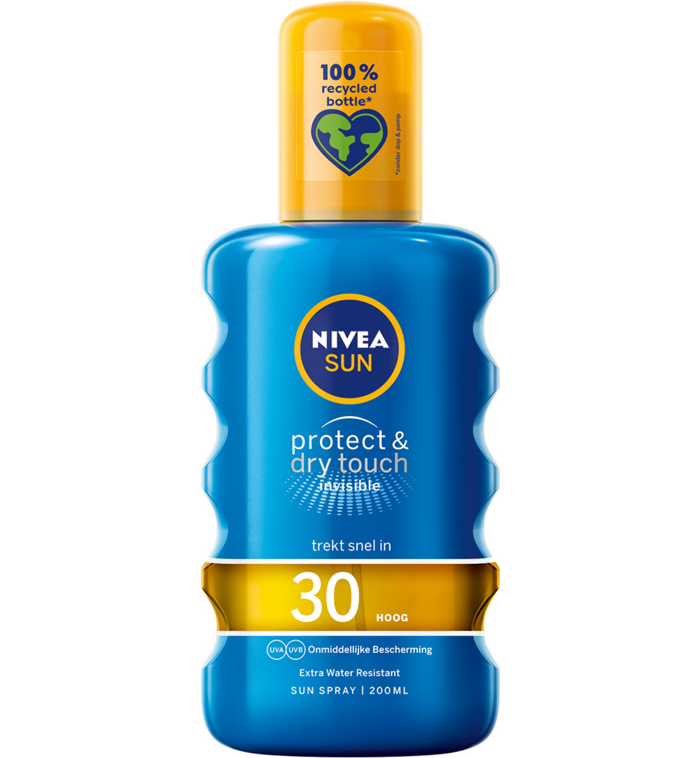 Nivea Sun protect & dry touch zonnespray SPF30 (200 ml)