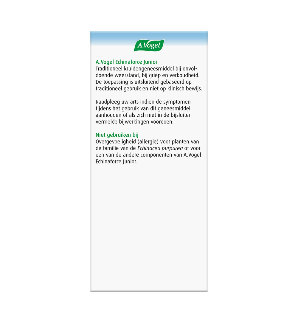 A.Vogel Echinaforce Junior (120 Tabletten) - image 3