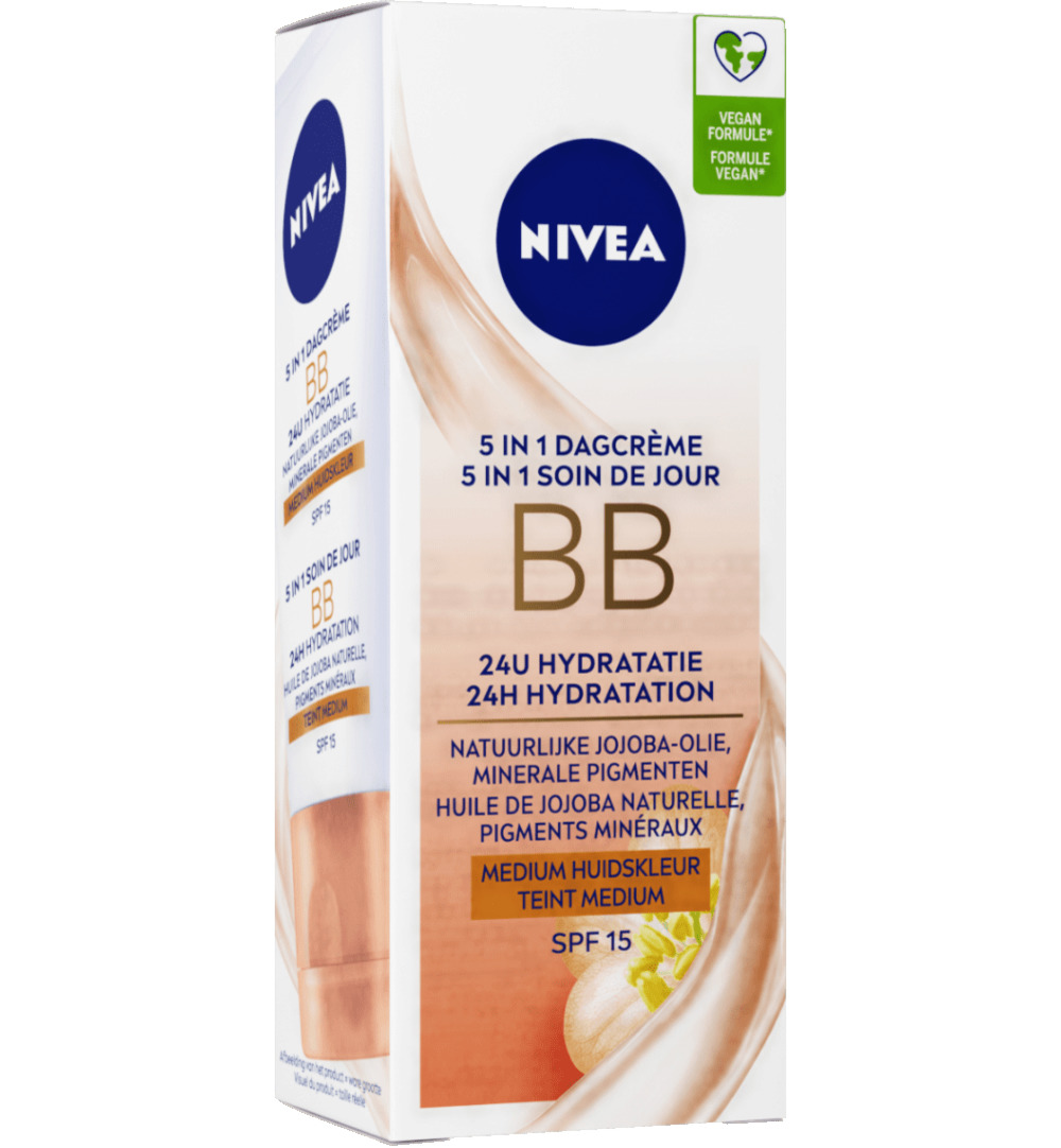 Nivea Essentials BB cream medium SPF15 (50 ml) - image 3