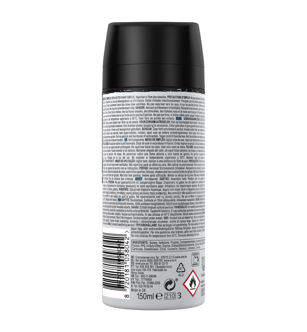 Axe Anti perspirant ice chill (150 ml) - image 2