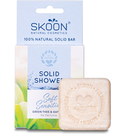 Skoon Solid shower soft & sensitive (90 gr)