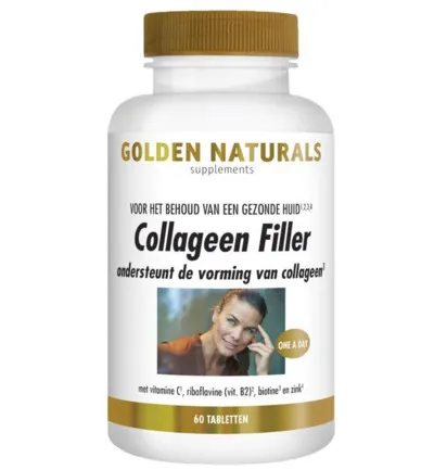 Golden Naturals Collageen filler (60 tabletten)
