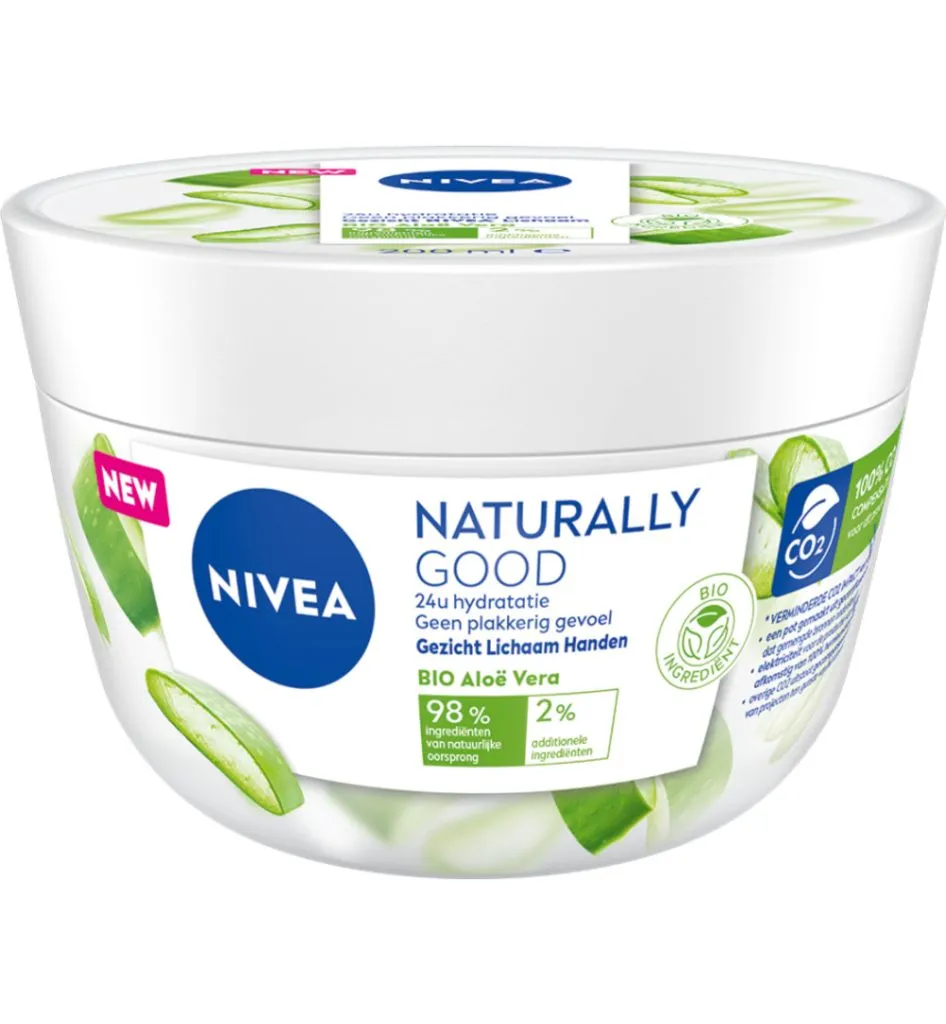 Nivea Naturally good bodylotion aloe vera (200 ml)
