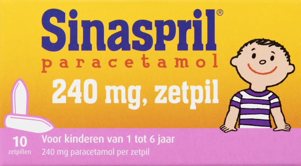 Sinaspril Zetpil 240mg (10 zetpillen)