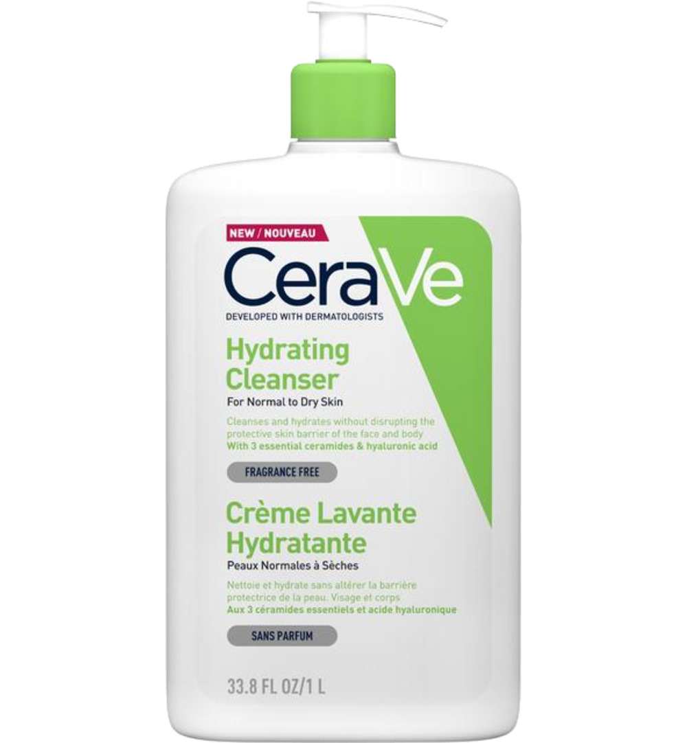 Cerave Reiniger hydraterend (1000 ml)