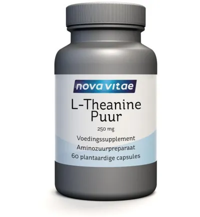 Nova Vitae L-Theanine puur 250 mg (60 capsules)
