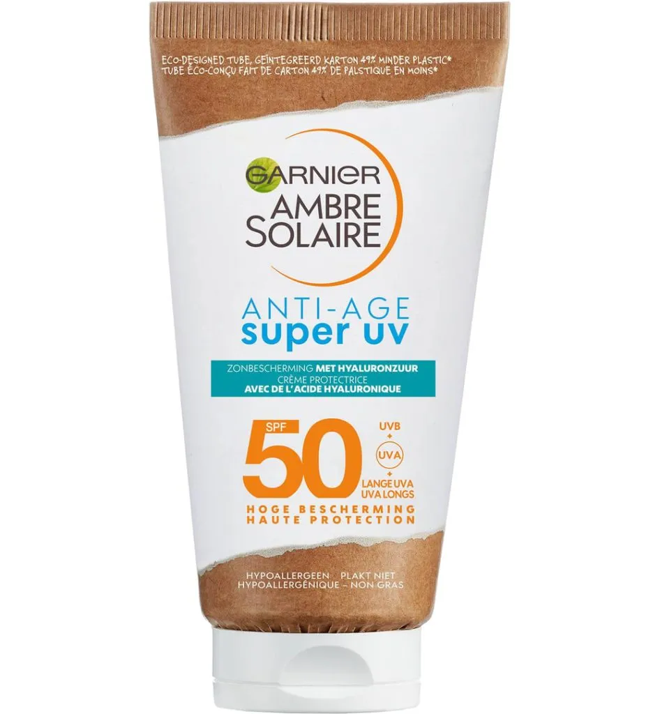 Garnier Ambre solaire sensitive face anti age 50+ (50 ml)