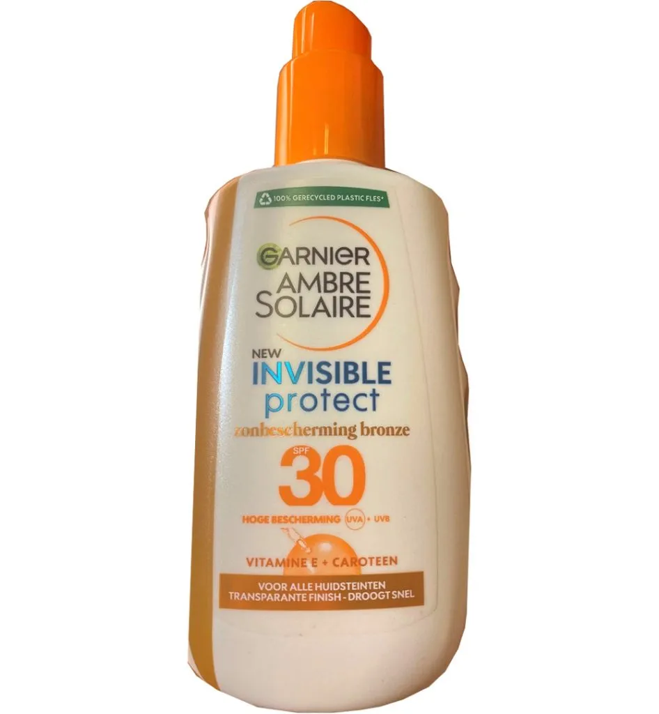 Garnier Ambre Solaire Invisible Protect Transparante Zonnespray SPF30 (200 ml)