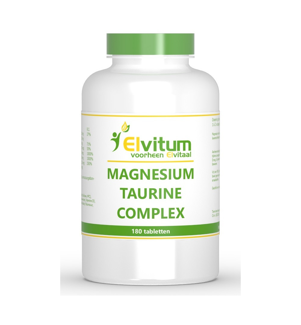 Elvitaal/Elvitum Magnesium taurine (180 tabletten)