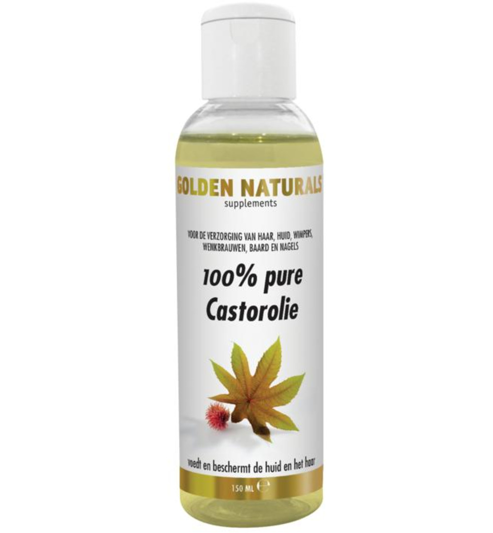 Golden Naturals Castorolie 100% puur (150 ml)