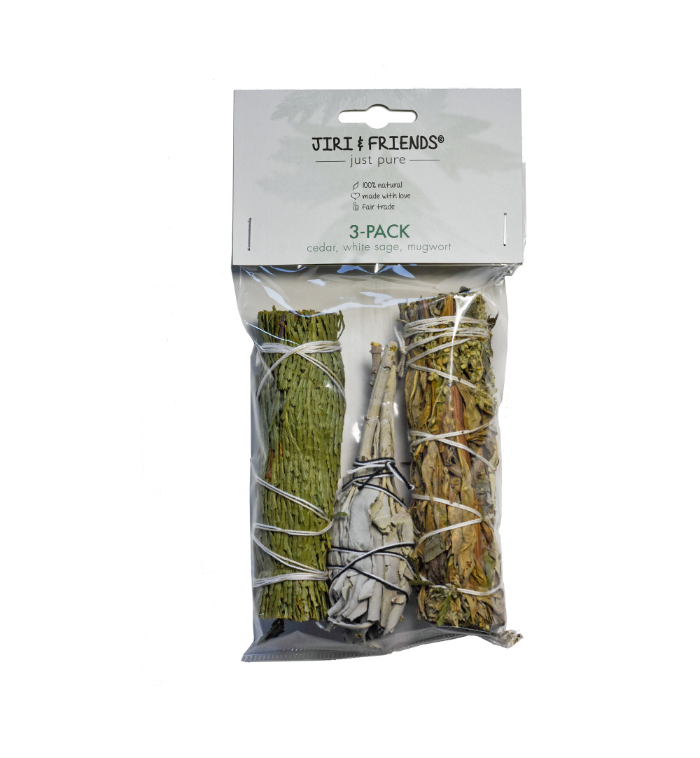 Volatile Smugde 3 Pack Witte Salie Ceder & Mugwort (1 stuk)