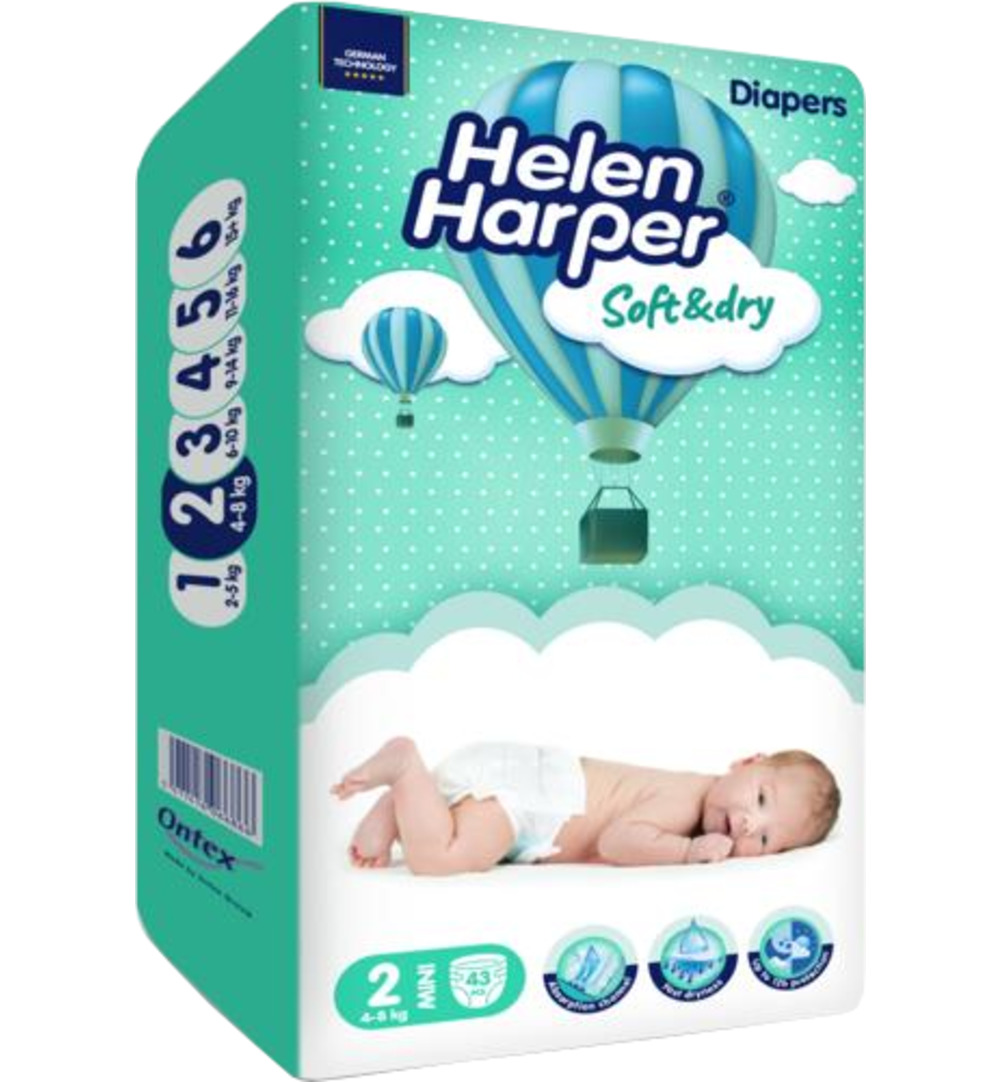 Helen Harper Babyluiers mini (43 stuks)