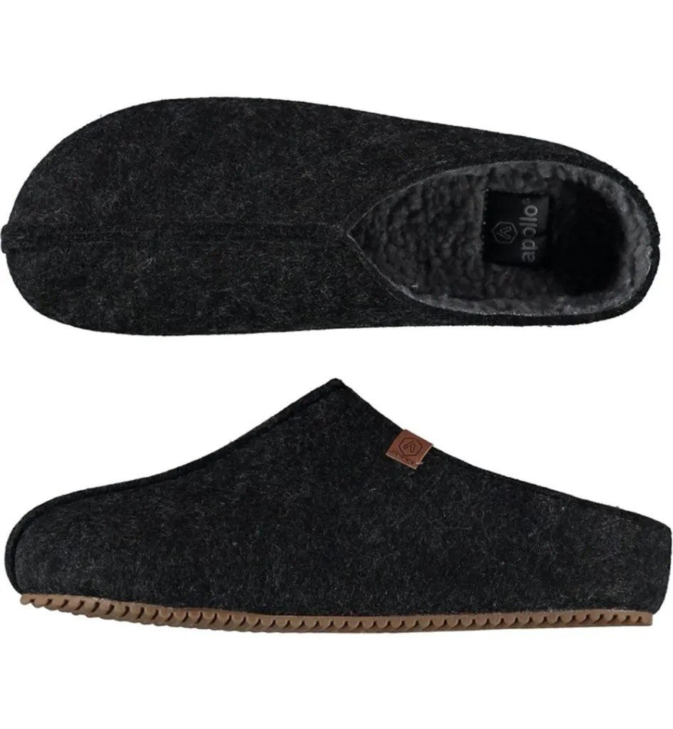 Apollo Zweedse Slof Antraciet Maat 41/42 Dames (1 paar)