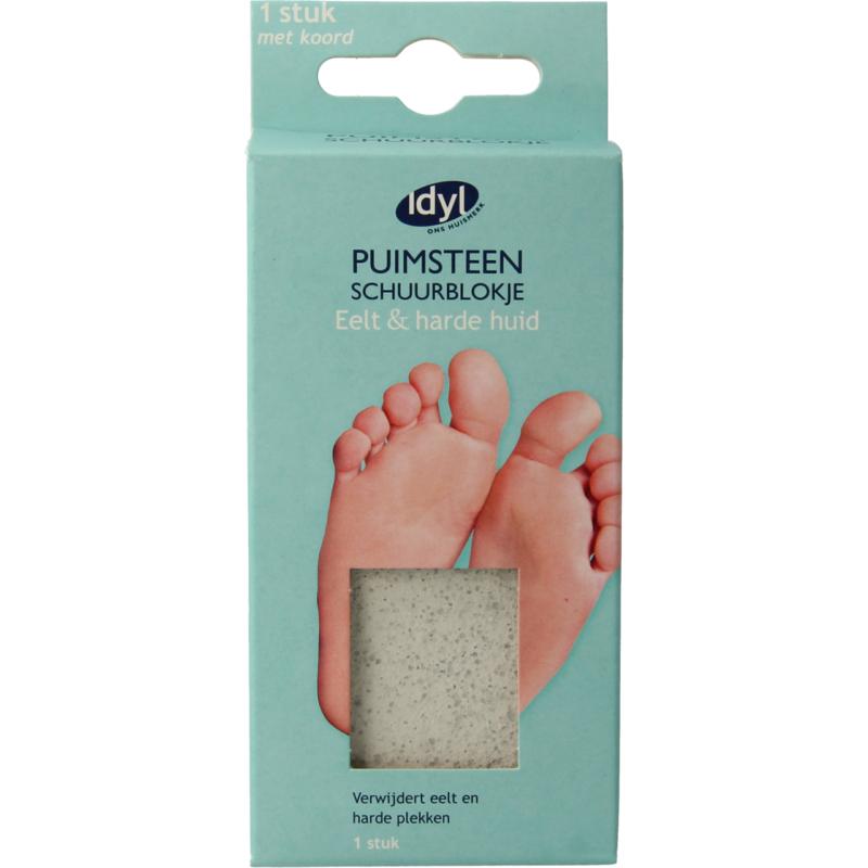 Idyl Schuurblokje Puimsteen Eelt & Ruwe Huid (1 stuk)