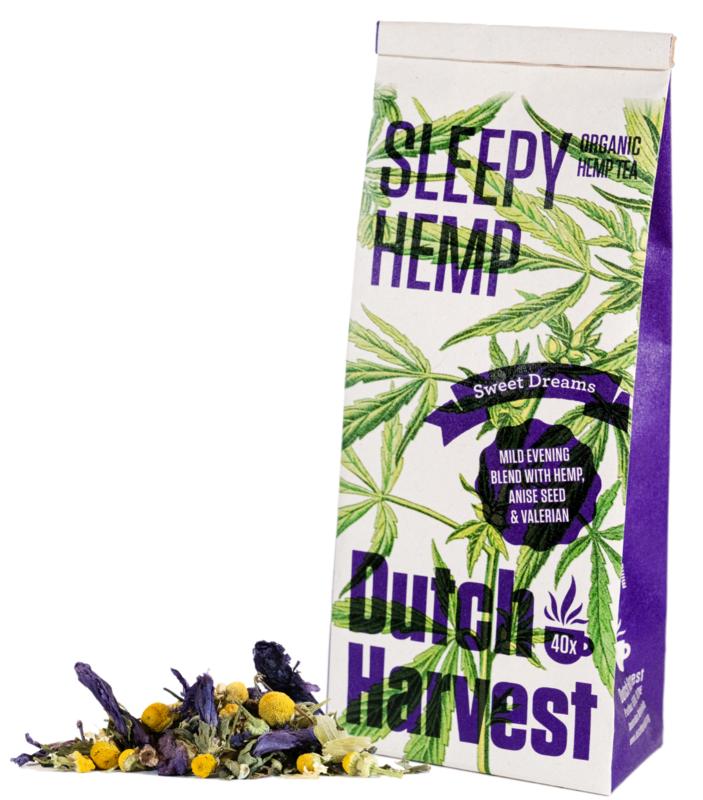 Dutch Harvest Sleepy hemp organic tea bio (40 gr)