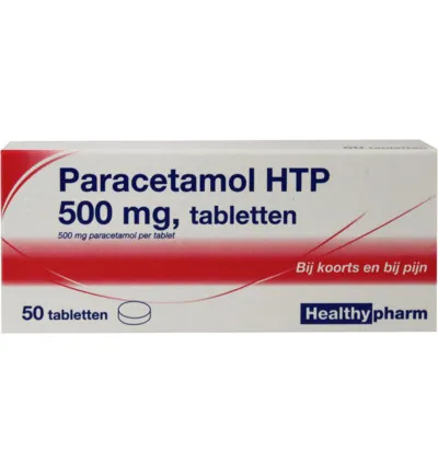 Healthypharm Paracetamol 500mg (50 tabletten)