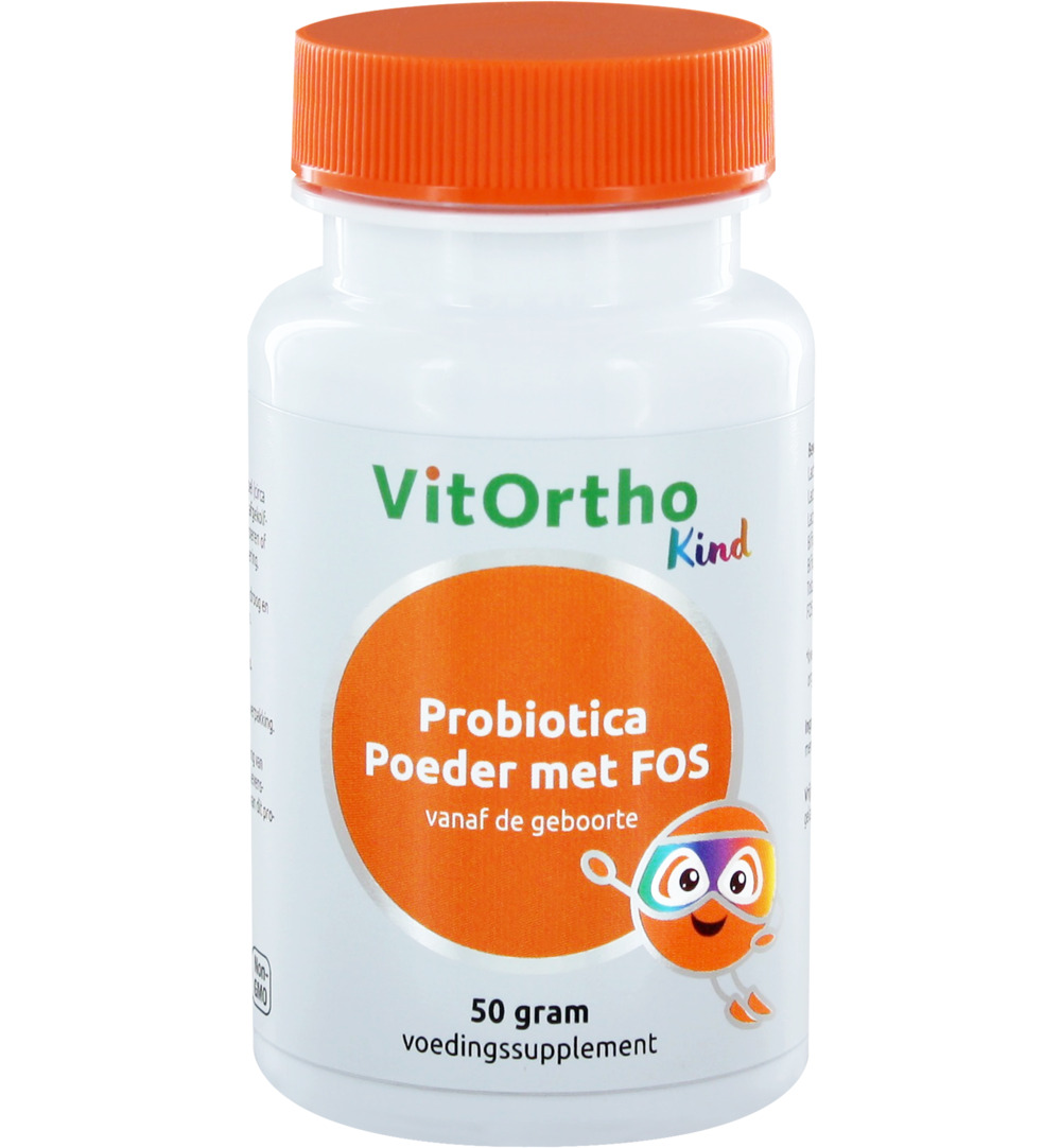 Vitortho Biotica Poeder Met Fos Kind Vh Probiotica (50 gr)