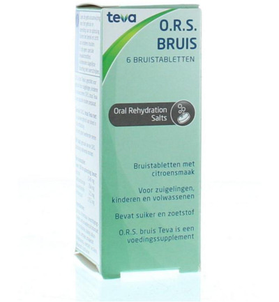 Teva ORS Bruis (6 bruistabletten)