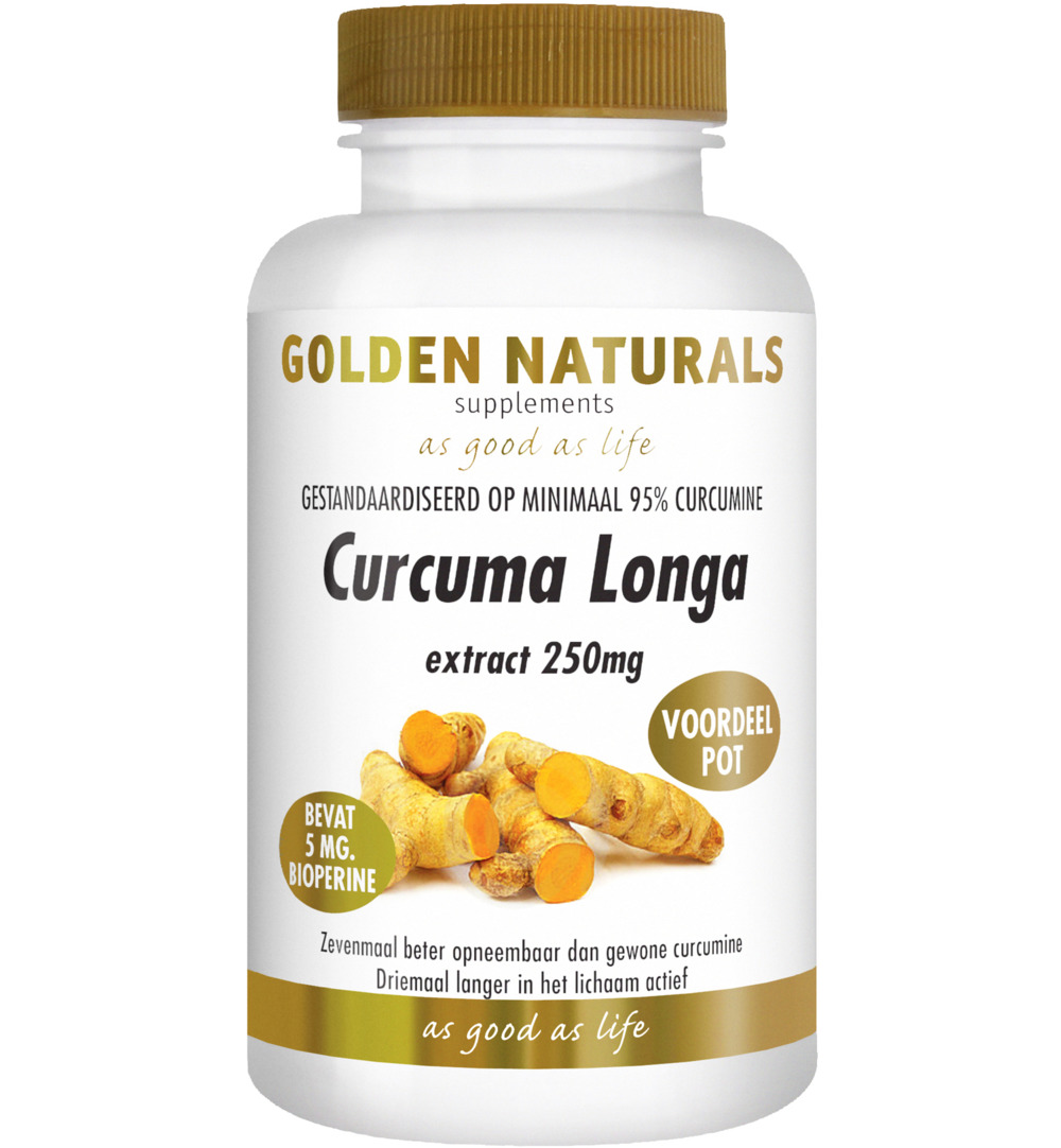 Golden Naturals Curcuma longa (180 capsules)