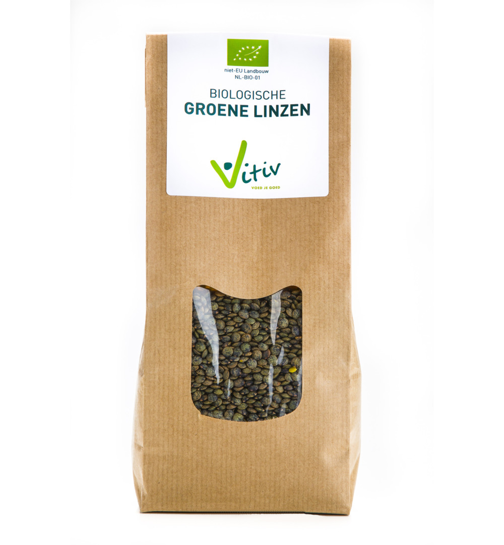 Vitiv Groene Linzen Bio (500 gr)