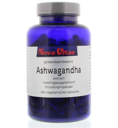 Nova Vitae Ashwagandha Extract (180 vega capsules)