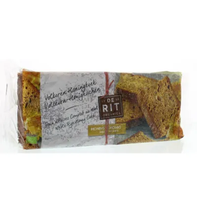 De Rit Volkoren Honingkoek Bio (500 gr)