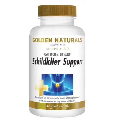 Golden Naturals Schildklier support (90 tabletten)