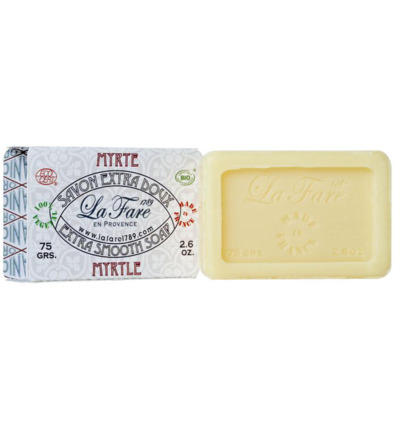La Fare 1789 Zeep extra smooth myrte (75 gr)