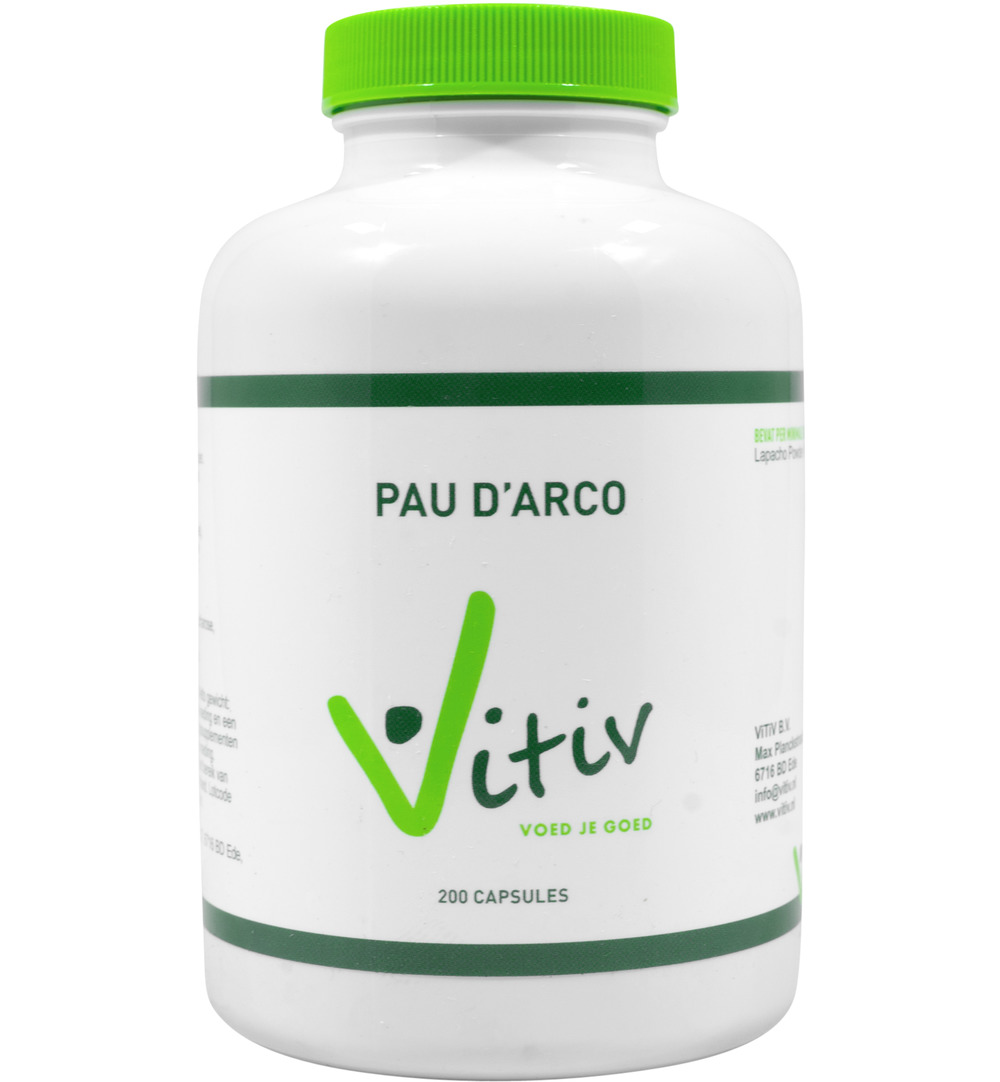 Vitiv Pau D Arco (200 capsules)